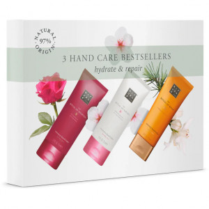 Set de ingrijire maini Rituals Recovery Hand Balm, Ritual of Sakura 70 ml + The Ritual of Mehr 70 ml + The Ritual of Ayurveda 70 ml - Img 2