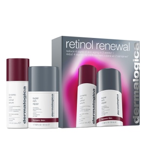 Set Dermalogica Retinol Renewal - Serum Dynamic Skin Retinol, 30 ml + Crema pentru fata super rich repair Dynamic Skin Age-Defying.50 ml