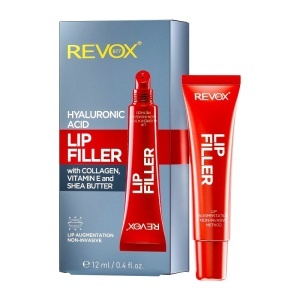 Set Cadou Elysa – Ser Revox Vitamin C 20% 30ml, Lip Filler Revox 12ml, Esarfa rosie