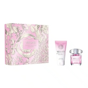 Set Versace Bright Crystal, Apa de toaleta, 30 ml + Lotiune de corp, 50 ml