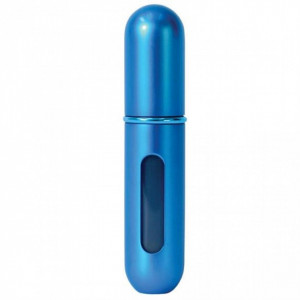 Sticluta reincarcabila cu atomizer Travel Classic 5 ml albastru