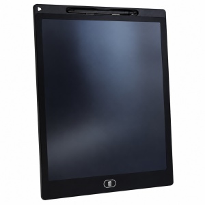 Tableta de scris si desenat LCD, 16 inch, cu stylus si buton de stergere, Negru - Img 2