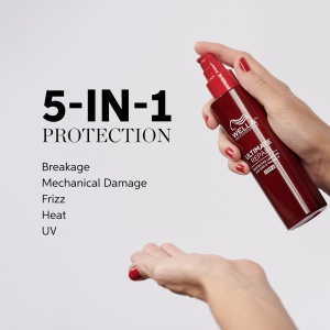 Tratament crema fara clatire cu AHA & Omega 9 pentru par deteriorat Protective Leave-In Ultimate Repair, Wella Professionals, 140 ml