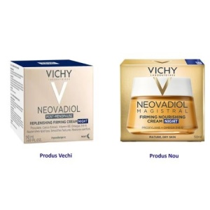 Crema de noapte cu efect de fermitate si refacerea lipidelor Neovadiol Magistral, 50 ml, Vichy