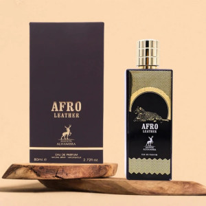 Afro Leather Maison Alhambra, Apa de Parfum Unisex, 80 ml