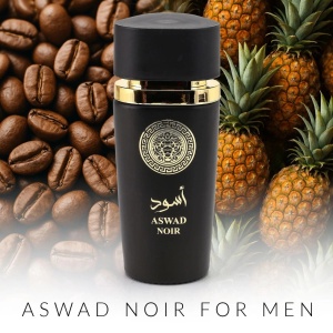Al Fakhr Perfumes Aswad Noir, Apa de Parfum, Barbati