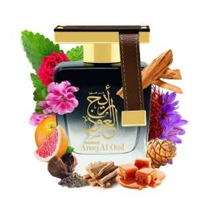 Al Haramain Areej Al Oud Apa de Parfum, Unisex, 100 ml