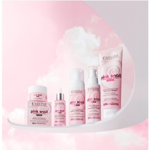 Balsam de Corp Hidratant si Fermitate, Eveline Cosmetics Pink Snail PDRN, 200ml