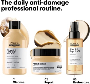 Balsam nutritiv cu proteine și quinoa aurie L'Oréal Professionnel Absolut Repair