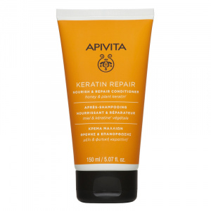 Balsam reparator cu keratina Apivita, 150 ml