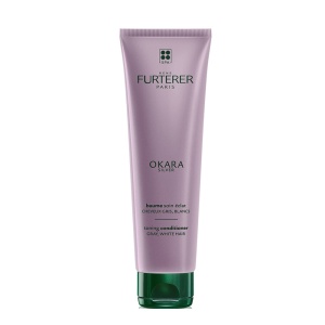 Balsam tonifiant pentru parul grizonat, alb sau blond platinat Rene Furterer Okara Silver, 150 ml