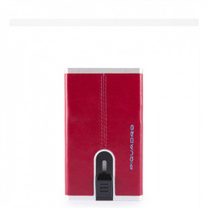 Card Holder Piquadro Blue Square Barbati - Img 5