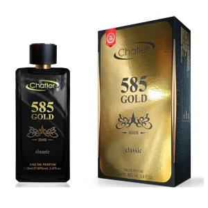 Chatler 585 Gold Classic Men, Apa de Parfum, Barbati, 100 ml