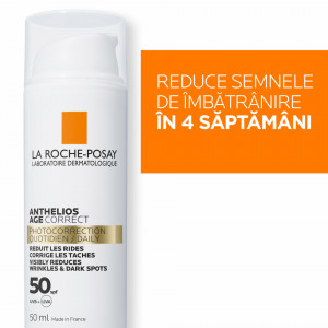 Crema anti-rid cu SPF 50 La Roche-Posay Anthelios Age Correct, 50ml - Img 4