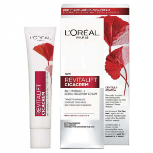 Crema de fata regeneratoare antirid L'Oréal Paris, Revitalift Cicacrem, 40 ml