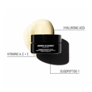 Crema de noapte Grown Alchemist Regenerating Night Cream Neuro Peptide Violet