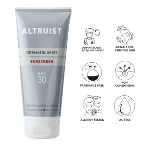 Crema hipoalergenica protectie solara Altruist Dermatologist Sunscreen SPF30, 200 ml - Img 3
