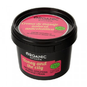 Crema naturala pentru masaj anticelulitic cu miere de albina, Organic Kitchen
