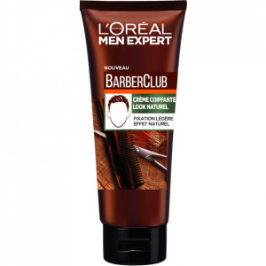 Crema pentru par L`Oreal Barber Club Crème Coiffante Look Naturel, 100 Ml