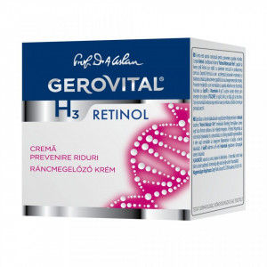 Crema pentru prevenirea ridurilor Gerovital H3 Retinol