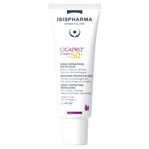 Crema reparatoare cu protectie solara SPF50+ Cicapro Isispharma, 40 ml