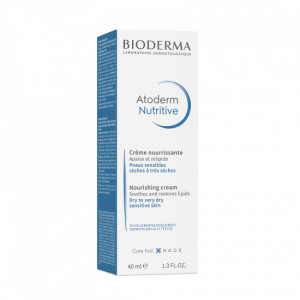 Crema ten uscat si foarte uscat Atoderm Nutritive Bioderma, 40 ml
