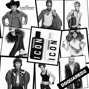 Set cadou Dsquared2 Icon Pour Femme, Apa de Parfum, 100 ml + 10 ml si geanta