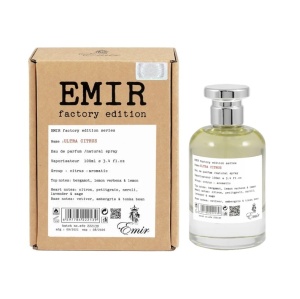 Emir, Paris Corner, Ultra Citrus Factory Edition, Apa de Parfum, Barbati, 100 ml