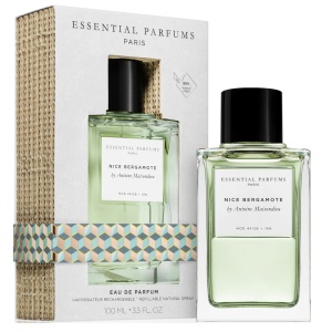 Essential Parfums Nice Bergamote, Apa de Parfum, Unisex, 100 ml Refillable