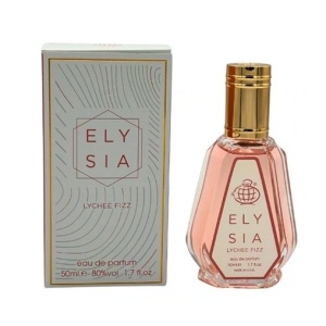 Fragrance World Elysia Lychee Fizz, Apa de Parfum, Femei, 50 ml