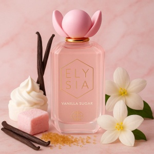 Fragrance World Elysia Vanilla Sugar, Apa de Parfum, Femei, 100 ml