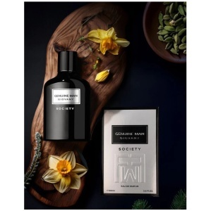Fragrance World Genuine Man Giovany Society, Apa de Parfum, Barbati, 100 ml