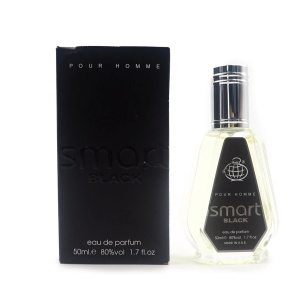 Fragrance World Smart Black, Apa de Parfum, Barbati, 50 ml