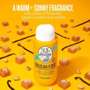 Gel cremos pentru dus Sol de Janeiro, Brazilian 4Play, 385 ml