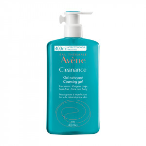 Gel de curatare pentru ten gras cu tendinta acneica Cleanance, Avene, 400 ml