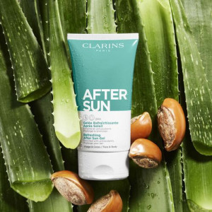 Gel de dus dupa plaja pentru par si corp Clarins After Sun
