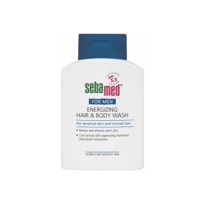 Gel de dus energizant corp si par pentru barbati For Men Sebamed, 200 ml