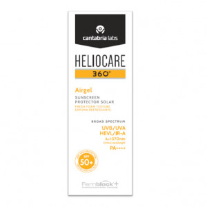 Gel protectie solara SPF 50+ Cantabria Labs Heliocare 360° Airgel, 60 ml
