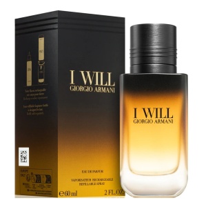 Giorgio Armani I Will, Apa de Parfum, Barbati 60 ml
