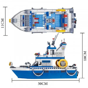 Joc Constructie STEM tip Lego SWAT 480 piese 3