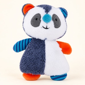 Jucarie senzoriala din plus Koala pentru bebelusi, texturi diferite, multicolora, 6 luni+ - Img 4