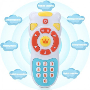 Jucarie Telecomanda interactiva, Huanger, Multicolor, 16 cm x 6,5 cm. - Img 4