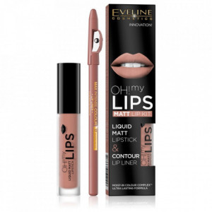 Kit de buze Oh! My Lips Matt Eveline Cosmetics - Img 8
