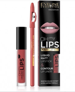 Kit de buze Oh! My Lips Matt Eveline Cosmetics - Img 10