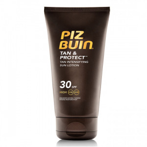 Lotiune pentru bronzare accelerata SPF 30 Tan & Protect Piz Buin