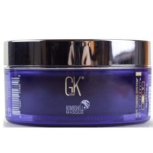 Masca colorata pentru par blond GK Hair, Bombshell, Ultra Blonde