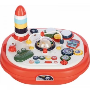 Masuta Interactiva 2 in 1 pentru Bebelusi – Educationala cu Luminite, Sunete si Panou Detasabil