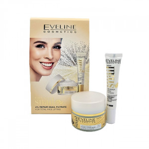 Pachet Cadou Efect de Lifting Anti-Aging cu Mucus de Melc si Peptide Eveline