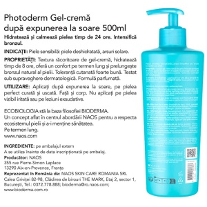 Pachet Family Bioderma Photoderm SPF 50+ – Spray copii 200 ml, Spray adulti 200 ml, Gel-crema dupa plaja 500 ml.