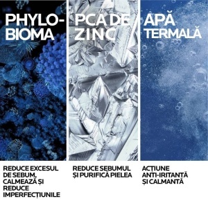 Gel Spumant Purifiant +M, 400 ml + Rezerva De Reumplere, 400 ml, La Roche-Posay